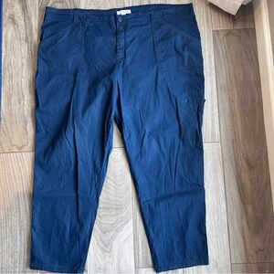 Liz Claiborne Women’s  Blue Cargo Pants